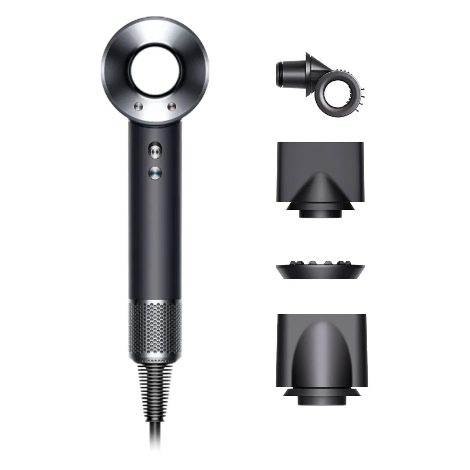 Фен Dyson Supersonic HD15, Black/Nickel №1
