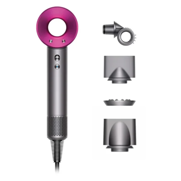 Фен Dyson Supersonic HD15, Nickel/Fuchsia
