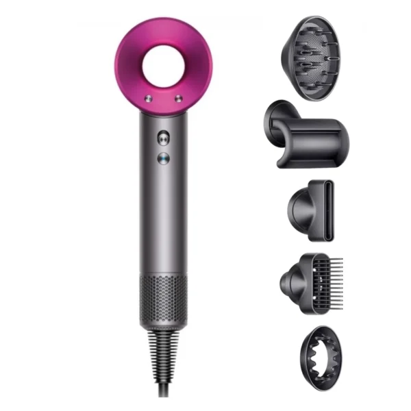 Фен Dyson Supersonic HD07, Iron/Fuchsia