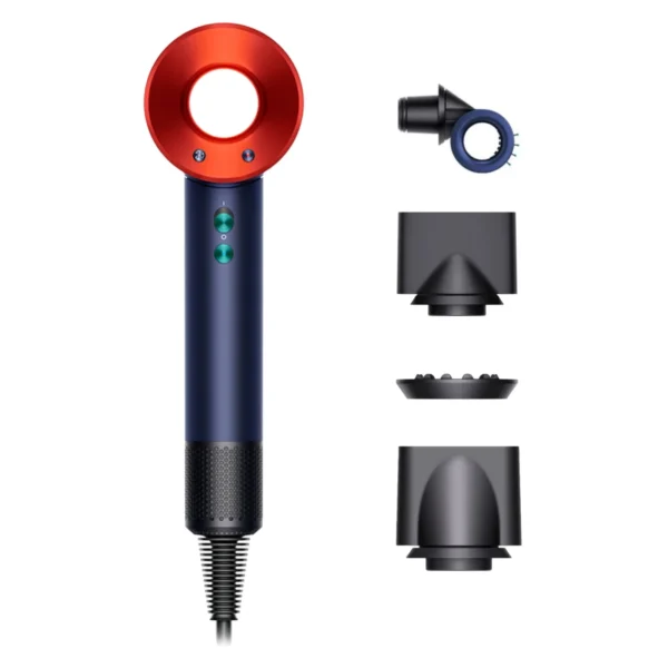 Фен Dyson Supersonic HD15, Prussian Blue/Topaz Orange