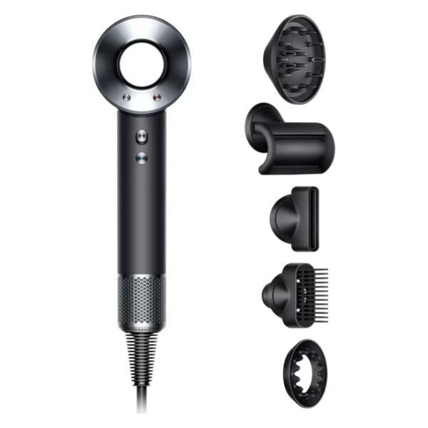 Фен Dyson Supersonic HD07, Black/Nickel