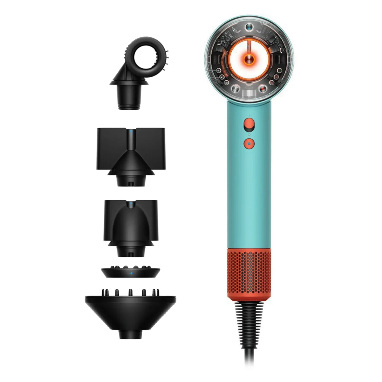 Фен Dyson Supersonic Nural HD16, Ceramic Patina/Topaz №1