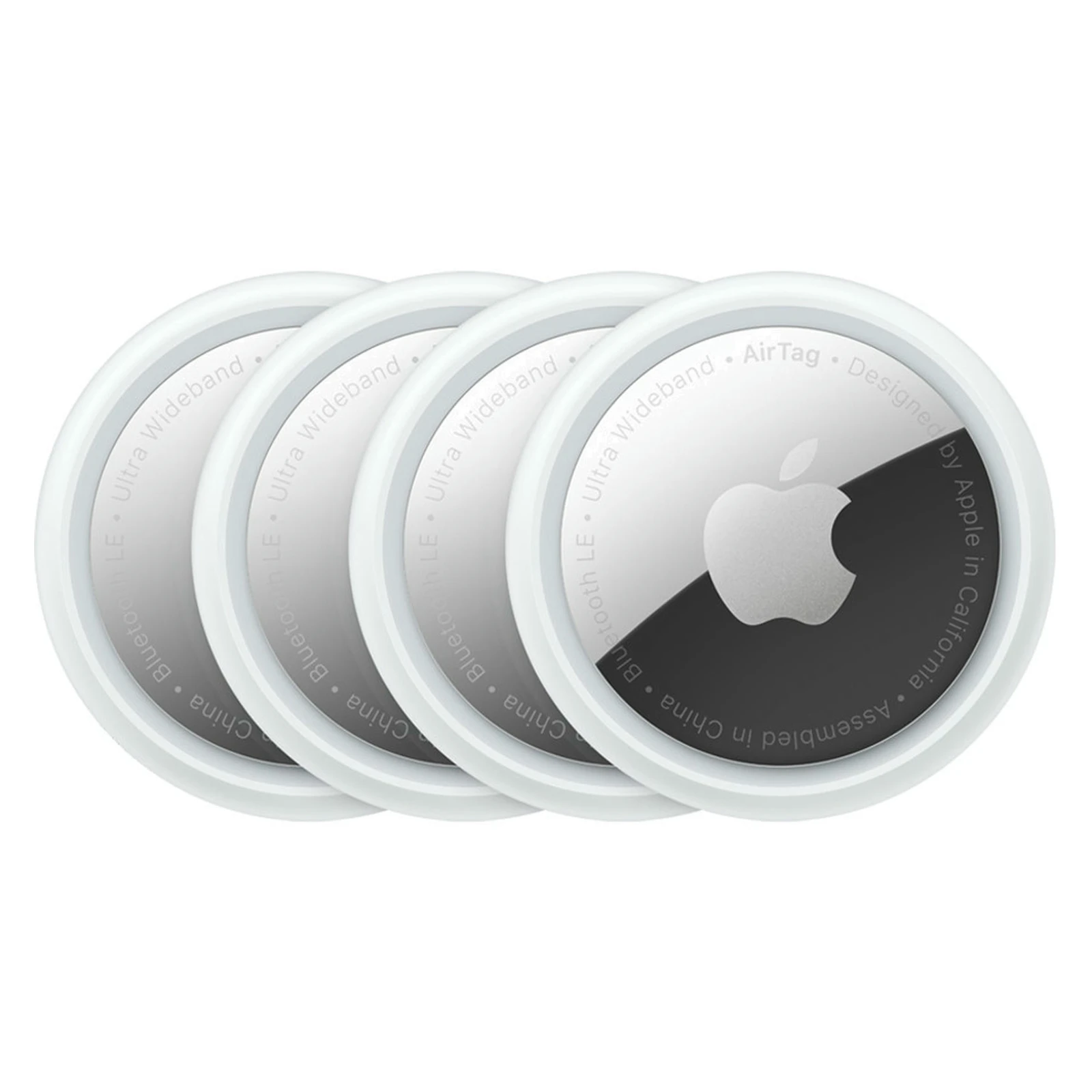 Поисковый трекер Apple AirTag белый (4 штуки) №1