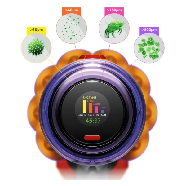 Dyson V12 Detect Slim Absolute, Gold/Gray №5