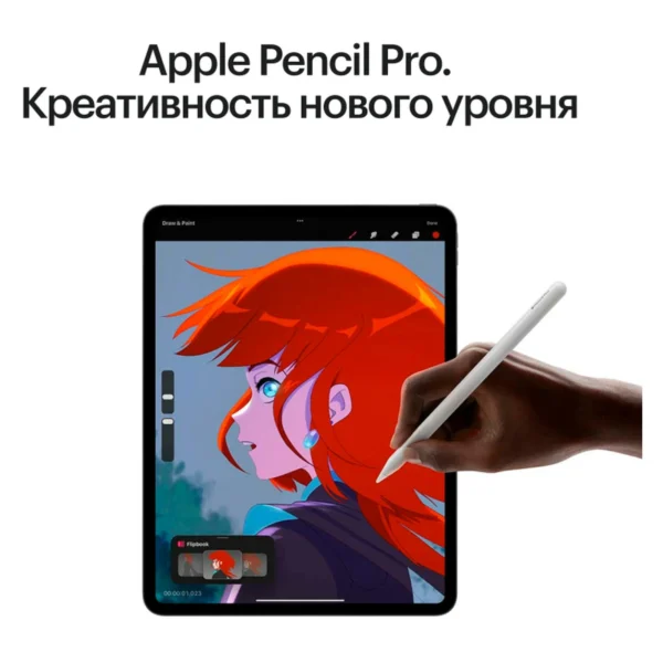 Apple iPad Pro M4, 11” дюймов Wi-Fi + Cellular 1 ТБ Чёрный космос, нанотекстурное стекло №11
