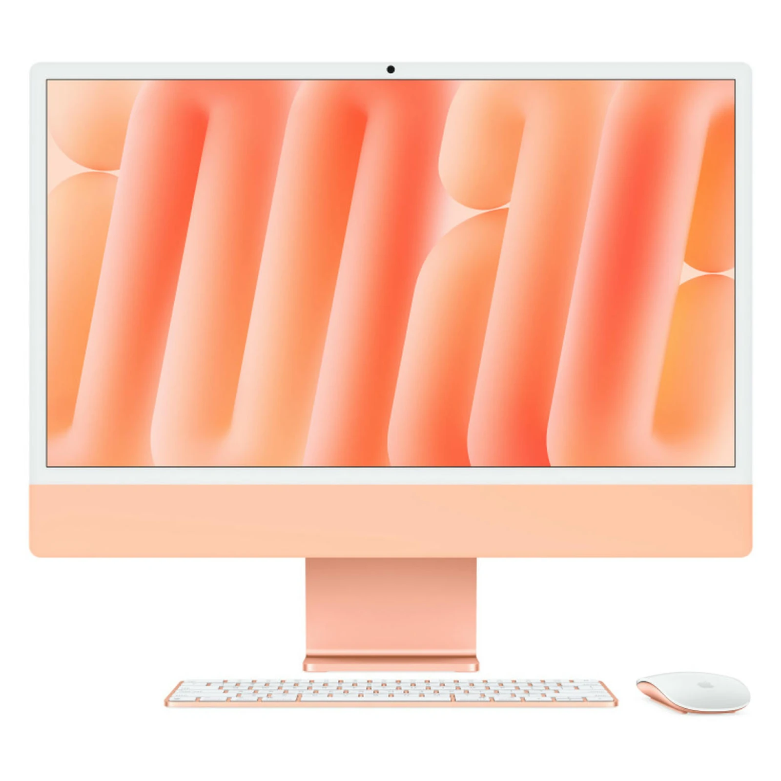 Apple iMac 24" Retina 4,5K, M4 10C / 10C, 16 ГБ, 256 ГБ, Оранжевый №1
