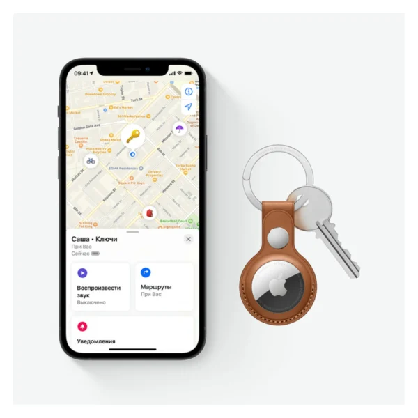 Поисковый трекер Apple AirTag белый №5