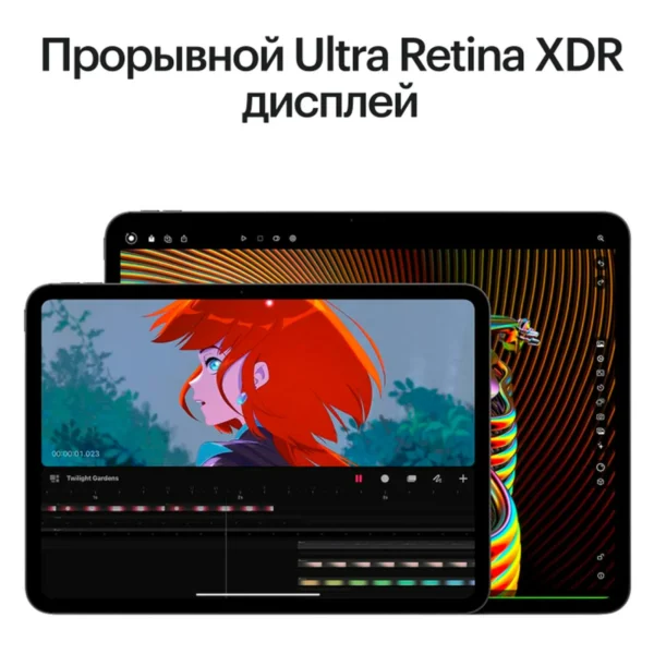 Apple iPad Pro M4, 11” дюймов Wi-Fi 1 ТБ Серебристый, нанотекстурное стекло №12