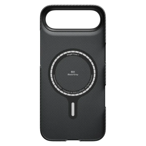 Чехол Pitaka Ultra-Slim Case для iPhone 17 Air, Black/Grey