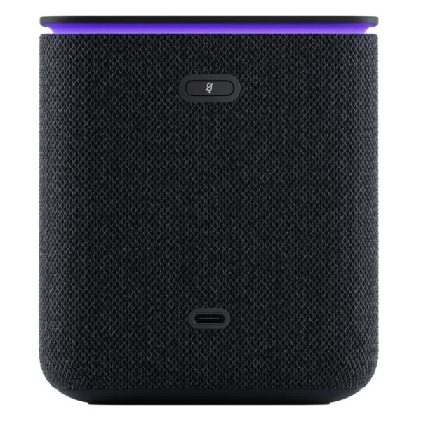 Умная колонка Яндекс Станция Миди, с Zigbee™, чёрный, 24Вт