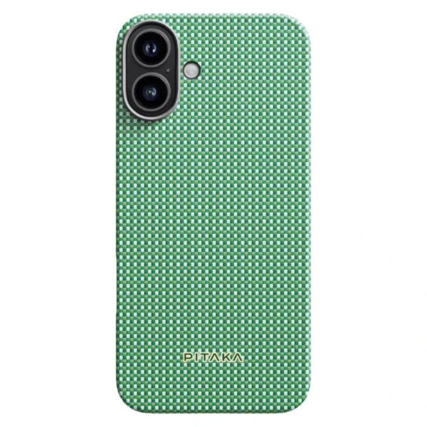 Чехол Pitaka Ultra-Slim Case для iPhone 16 Plus, Forest Green