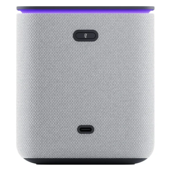 Умная колонка Яндекс Станция Миди, с Zigbee™, серый, 24Вт