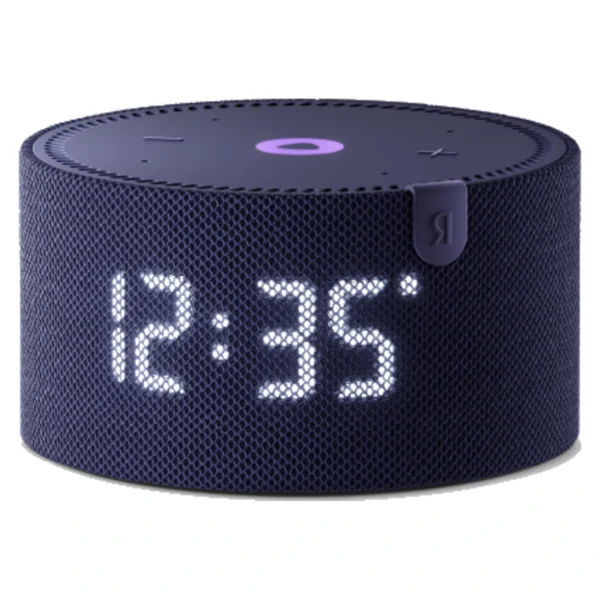 Умная колонка Яндекс Станция Мини с часами, синий сапфир, 10Вт