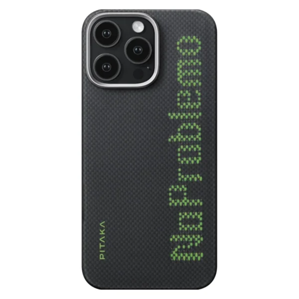 Чехол Pitaka Ultra-Slim Case для iPhone 16 Pro Max, NoProblemo