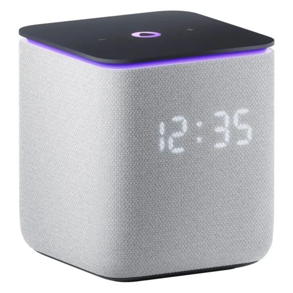 Умная колонка Яндекс Станция Миди, с Zigbee™, серый, 24Вт