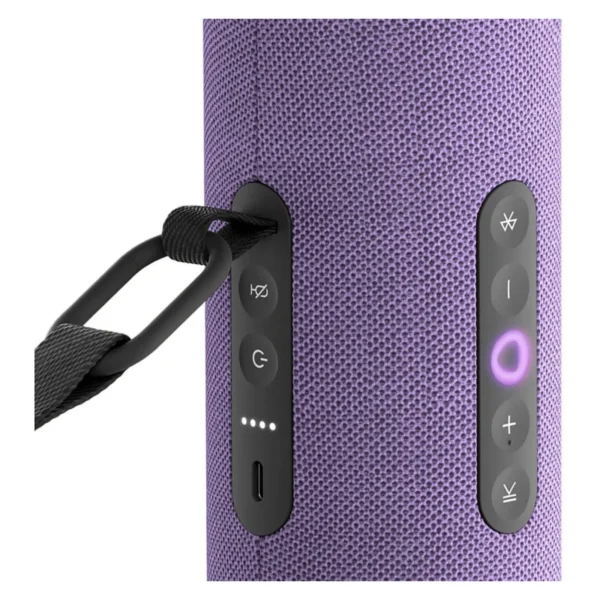 Умная портативная колонка Яндекс Станция Стрит, фиолетовый, 30Вт