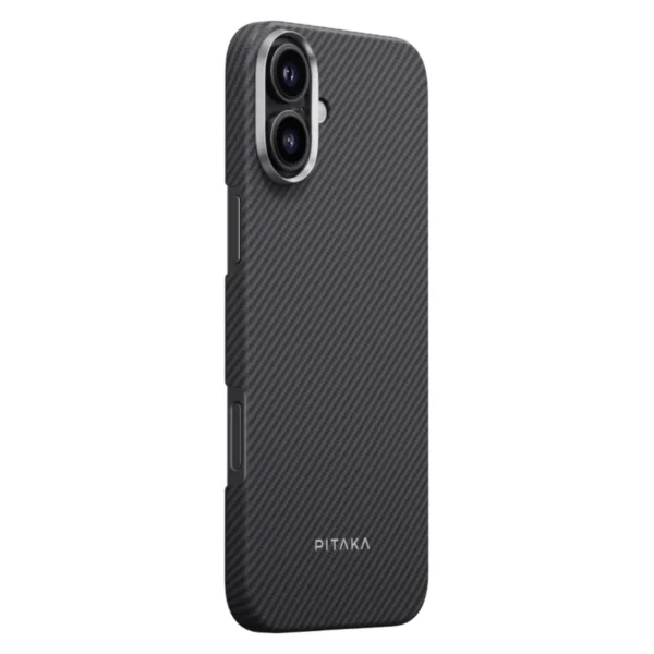 Чехол Pitaka Ultra-Slim Case для iPhone 16 Plus, Black/Grey