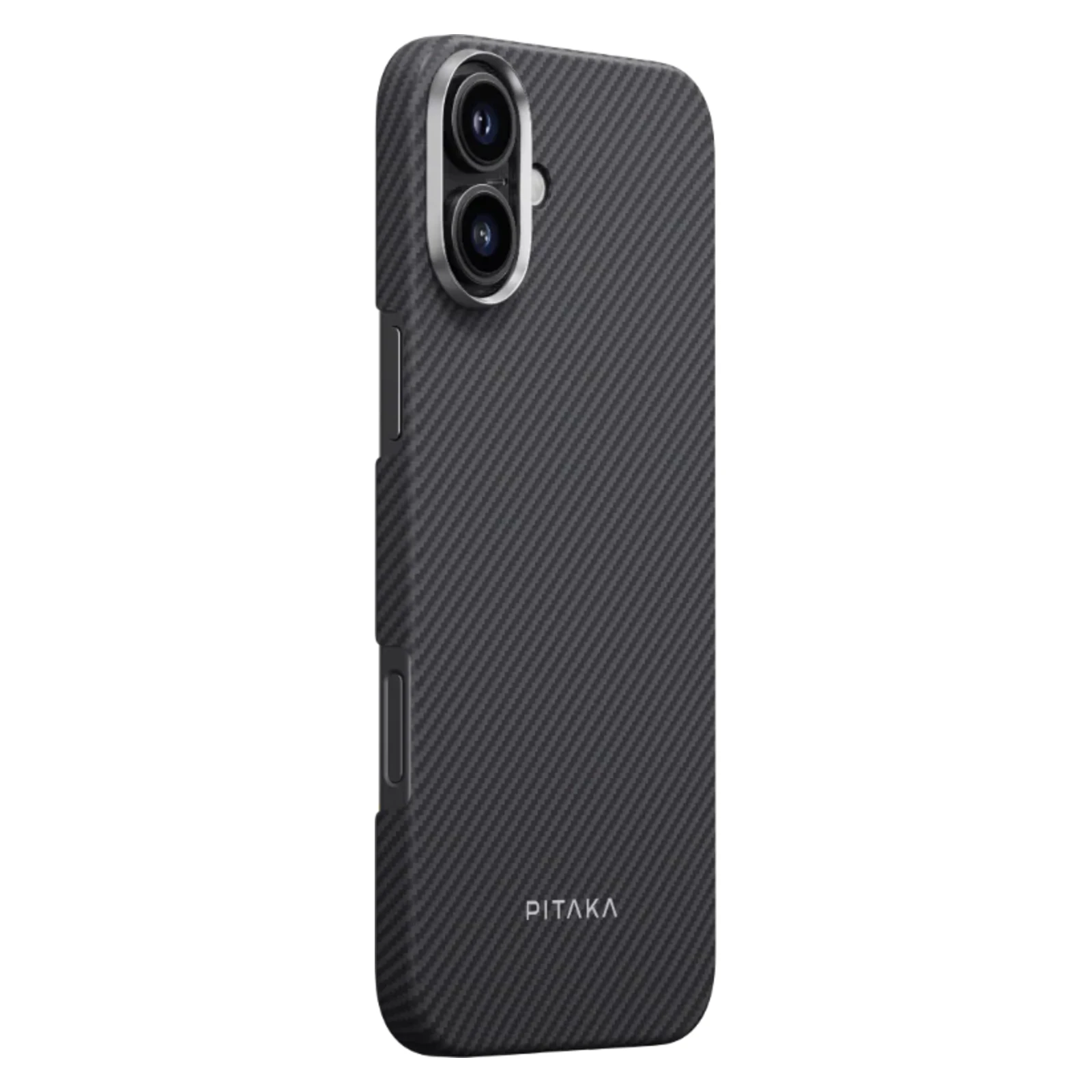 Чехол Pitaka Ultra-Slim Case для iPhone 16 Plus, Black/Grey №1