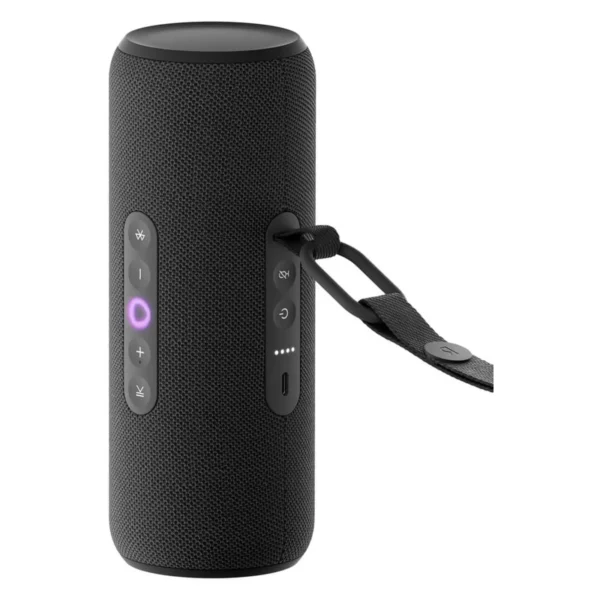 Умная портативная колонка Яндекс Станция Стрит, чёрный, 30Вт