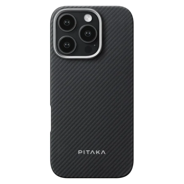 Чехол Pitaka Ultra-Slim Case для iPhone 16 Pro Max, Black/Grey