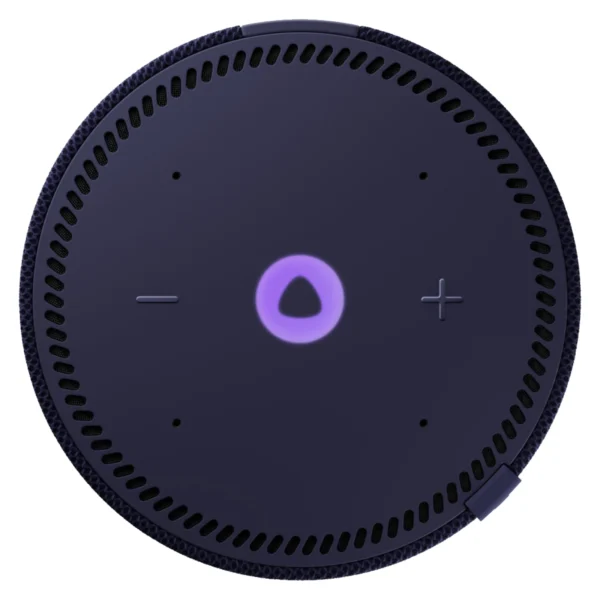 Умная колонка Яндекс Станция Мини с часами, синий сапфир, 10Вт