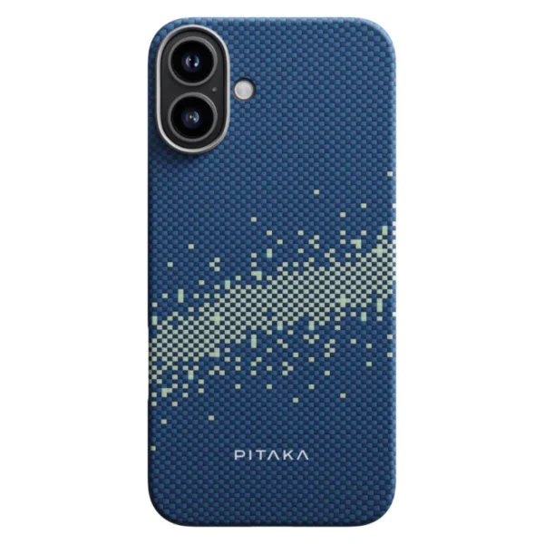 Чехол Pitaka Ultra-Slim Case для iPhone 16 Plus, Milky way galaxy