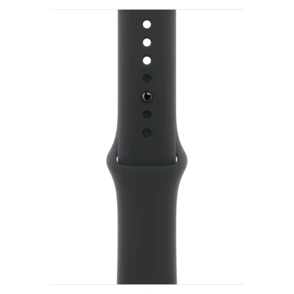 Часы Apple Watch Series 11, 42 мм, Алюминиевый корпус Space Gray, Спортивный ремешок Black, размер S/M