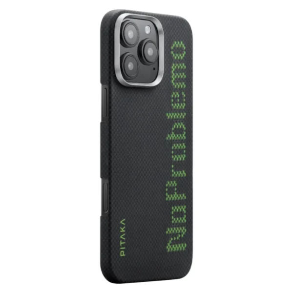 Чехол Pitaka Ultra-Slim Case для iPhone 16 Pro Max, NoProblemo