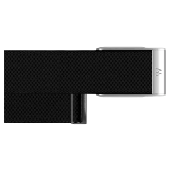 Плетёный ремешок для браслета Whoop MG LUXE SuperKnit Band (Obsidian/Titanium)